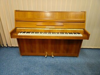 Pianino Zimmermann za 12.500.- Kč se zárukou a,dopravou