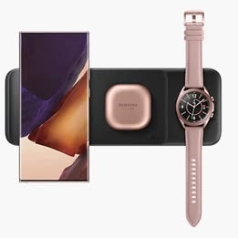 Bezdrátová TRIO nabíječka Samsung - nová, nerozbalená