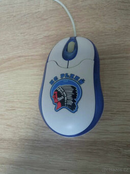 Retro optická myš HC Plzeň (indiáni) - 1