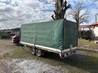 Přívěs Paraga GAPA - 3,5t, plachta, plato, podvozek tiny