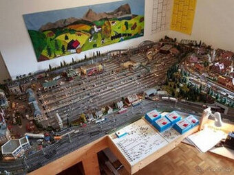 Modelová železnice Märklin H0, kompletní analogová konstrukc