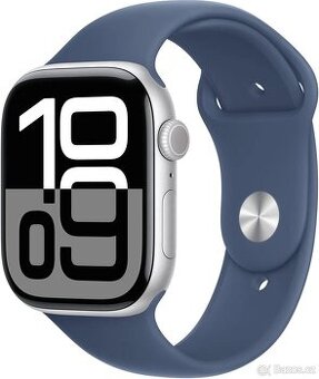 Apple Watch Series 10 42mm Stříbrný hliník denim M/L DPH