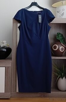 Marks & Spencer dámské pouzdrové midi šaty vel. M/L nové