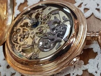 Le Phare, kapesní hodinky s minutovým opakovačem a chronogra