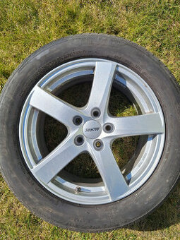 Alu kola 7.5Jx17H2 ET45, pneu 225/55R17 97W a tpms