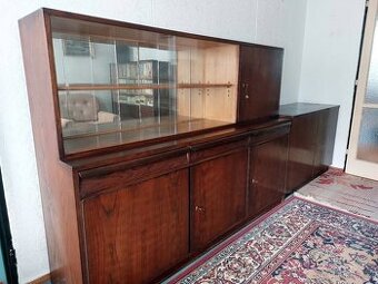 Kvalitní retro nábytek dýha 60. léta (sada 5 kusů)