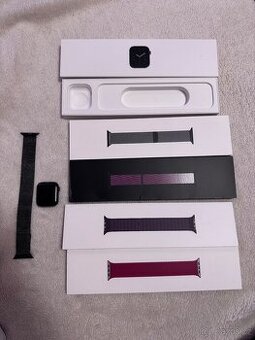 apple watch 6 LTE (esim)44 mm a 4 reminky chirurgicka ocel