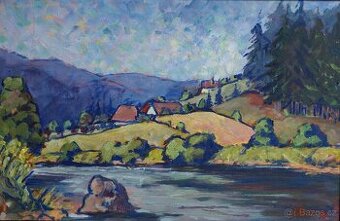 FENCL Karel obraz Berounka