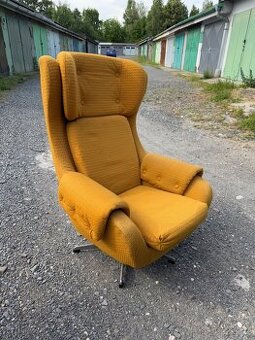 Retro křeslo otočné Brusel