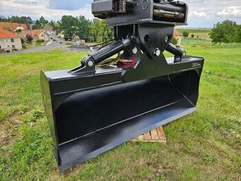 Hydraulická svahová lžíce, 220cm s upínáním S70
