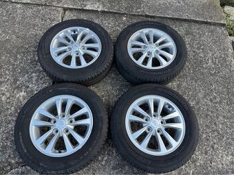 Alu kola Hyundai 5x114,3 R15 včetně pneu 195/65/15