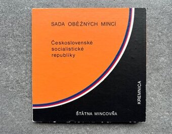 SADA OBĚŽNÝCH MINCÍ ČSSR 1990