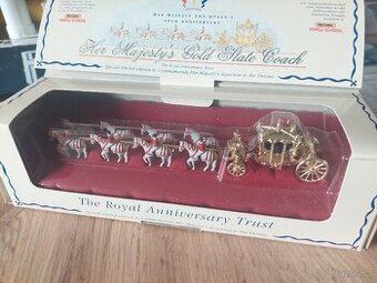 Matchbox yesteryear YY66 KRÁLOVKÝ ZLATÝ KOČÁR