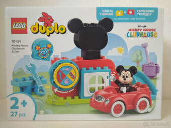 Lego Duplo Disney 10454 Mickeyho klubík a auto NOVÝ