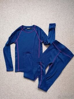 ZIMA: Modré termoprádlo zn. Pepperts, v. 146/152