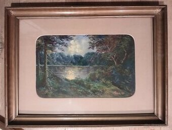 Obraz - Jezero Laka Šumava