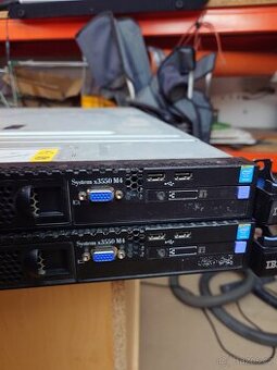 IBM x3550 M4 (2x E5-2630v2, 6c/12t) + ližiny