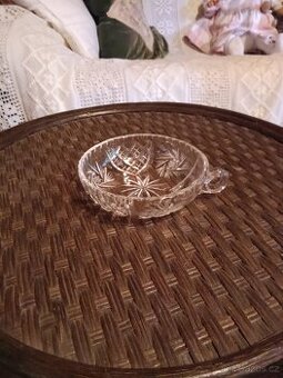 Miska s ouškem broušená