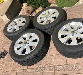 Disky, kola + zimní gumy, pneu, Mercedes, R18