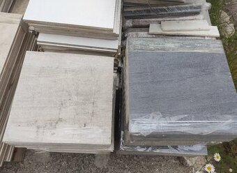 Dlažby a obklady - zbytky ze stavby