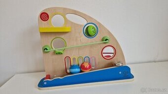 Velké kuličkové prostrkávadlo Hape