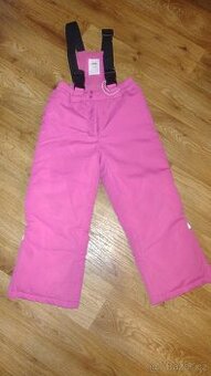 Dívčí lyžařské kalhoty vel. 116
