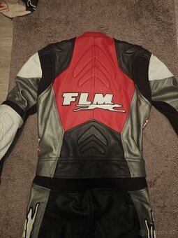 Pánská kožená kombinéza na moto zn. FLM