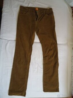 Manšestrové kalhoty Hugo Boss, vel. 30/32