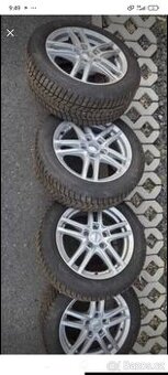 Prodám ALU Dezent R16 s pneu zimní Sava 205/55 91H