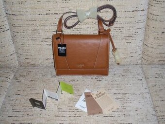 Nová značková kožená kabelka - PICARD ( s cedulkami )