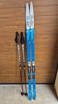 Běžecké lyže INOVIK 159cm + hůlky INOVIK 130cm