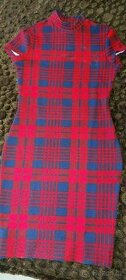 Kostkované šaty, S - 1