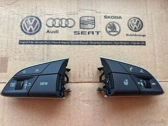Audi tlacidla na volant tlačidlá multifunkcie na VOLANT