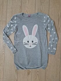 Dětský dívčí svetr dlouhý 6-7let, vel.122