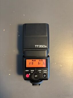 Blesk Godox TT350 pro Olympus a Panasonic