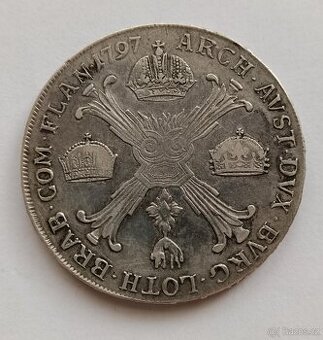 Tolar křížový 1797 H - František II