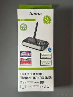 Nový Bluetooth audio adaptér Hama Link.it duo