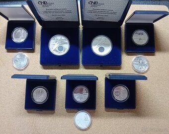 Mimořádná nabídka - pamětní stříbrné mince ČNB ročník 2025