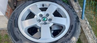 Alu kola Škoda Octavia 1 5x100 r16 Volkswagen a jiné