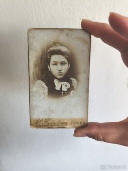 Kabinetka, vintage fotografie