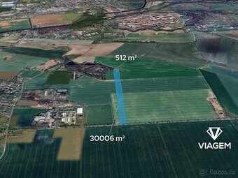 Pole 30 518 m², Podíl 25 % o výměře 7 630 m²