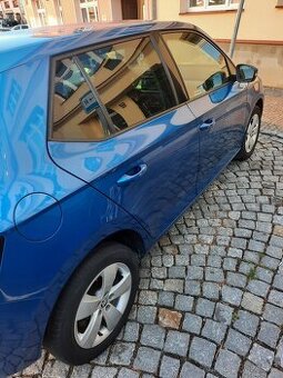 Nd z Škoda Fabia 3 1.2tsi modrá žlutá bila