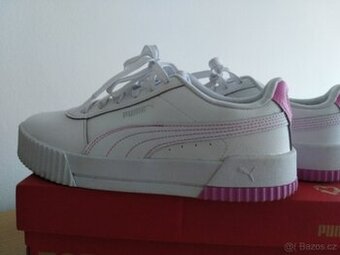 PUMA Carina L WHI  - sneakersy - SUPER CENA