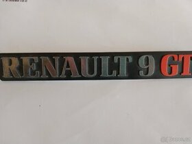 Renault 9 GTS znak - 1