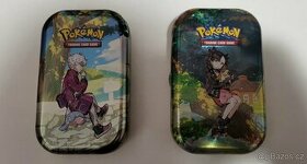 80ks karet Pokémon + plechová krabička