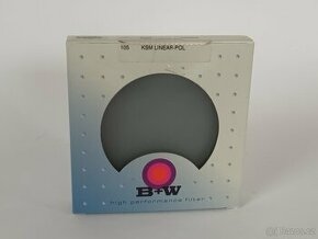 B & W Polarizační filtr 105mm + redukční kroužek