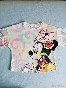 dívčí barevné tričkos třásněmi, zn.Mickey - 1