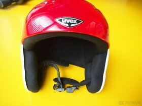 dětská lyžařská helma Uvex Wing Pro Race + brýle Blizzard