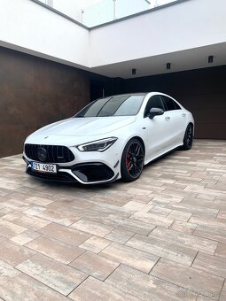 Mercedes Benz CLA 45s AMG, 4MATIC+Akrapovič výfuk 316kW, DPH
