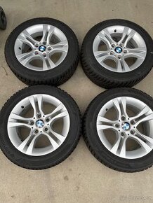 Alu kola BMW 5x120 včetně zimních pneu 205/55R16